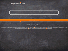 Tablet Screenshot of mymathslab.com